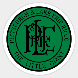 Vintage Pittsburgh and Lake Erie Railroad Sticker